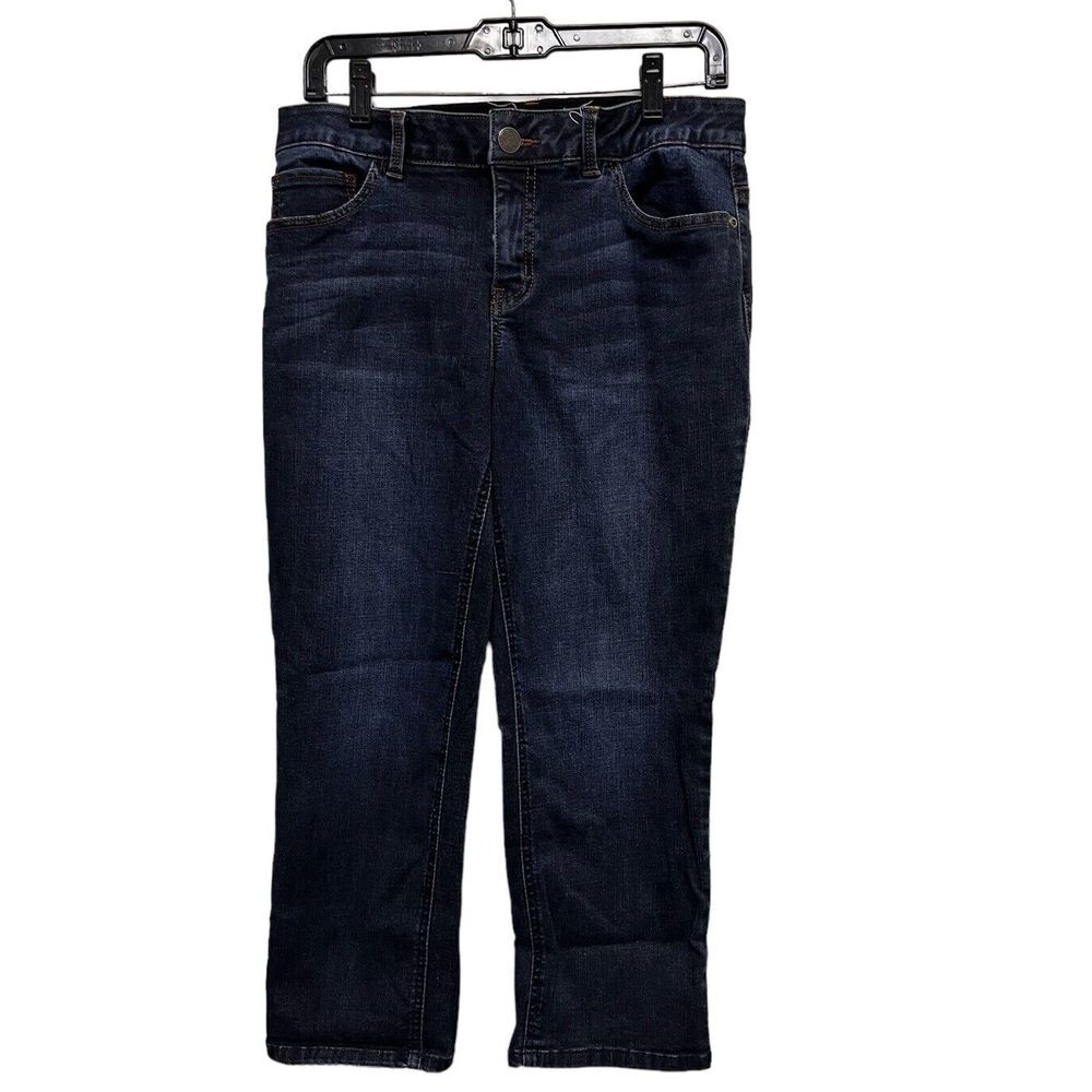 Dept 222 Jeans Women's Size 10 Stretch Waist Band‎ 30x23 Cropped Capri BQJ-C
